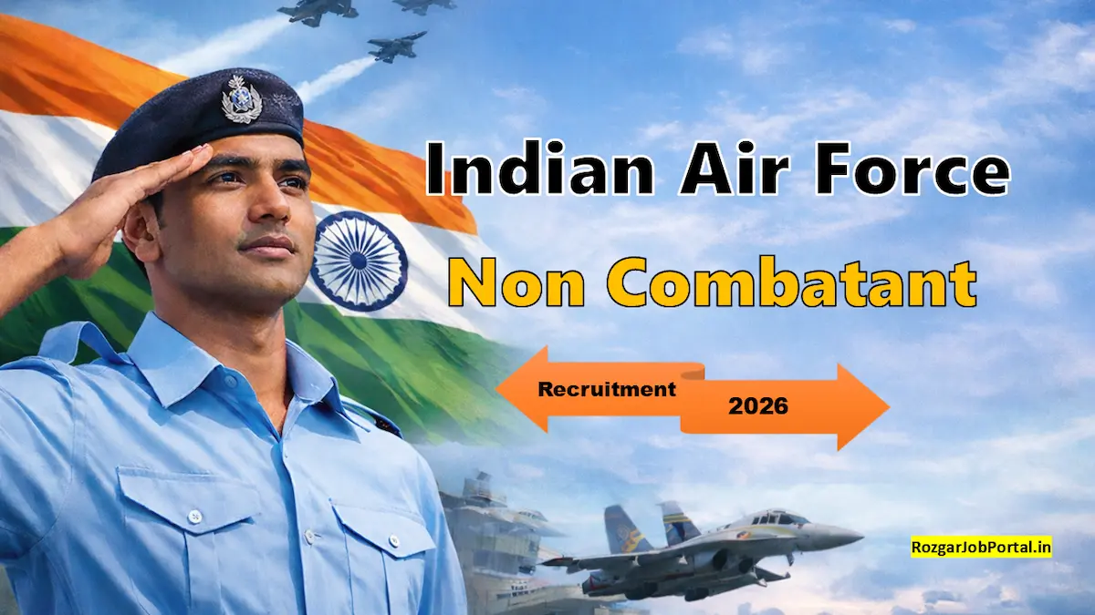 Indian Air Force Non Combatant Recruitment 2026 - Eligibility, Salary & How to Apply 9 Indian Air Force Non Combatant Recruitment 2026