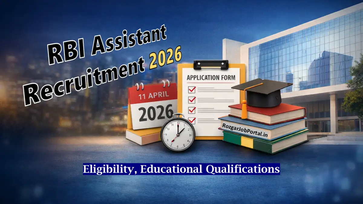 RBI Assistant Recruitment 2026 : Brief Notification