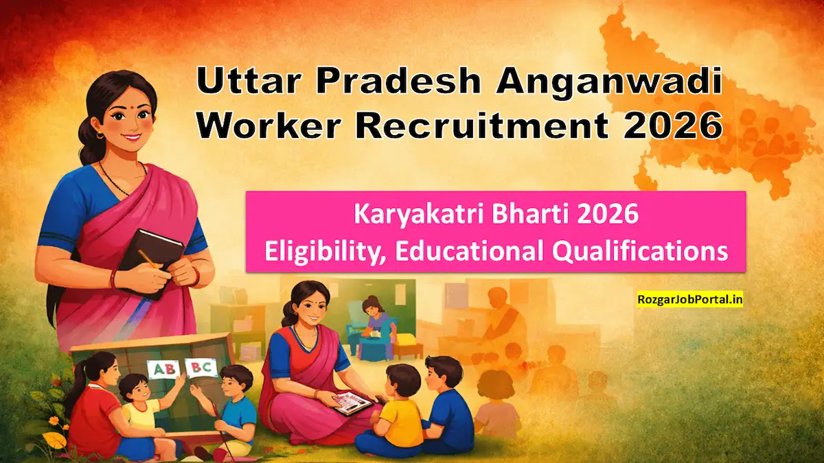 UP Anganwadi Worker Recruitment 2026 feature image