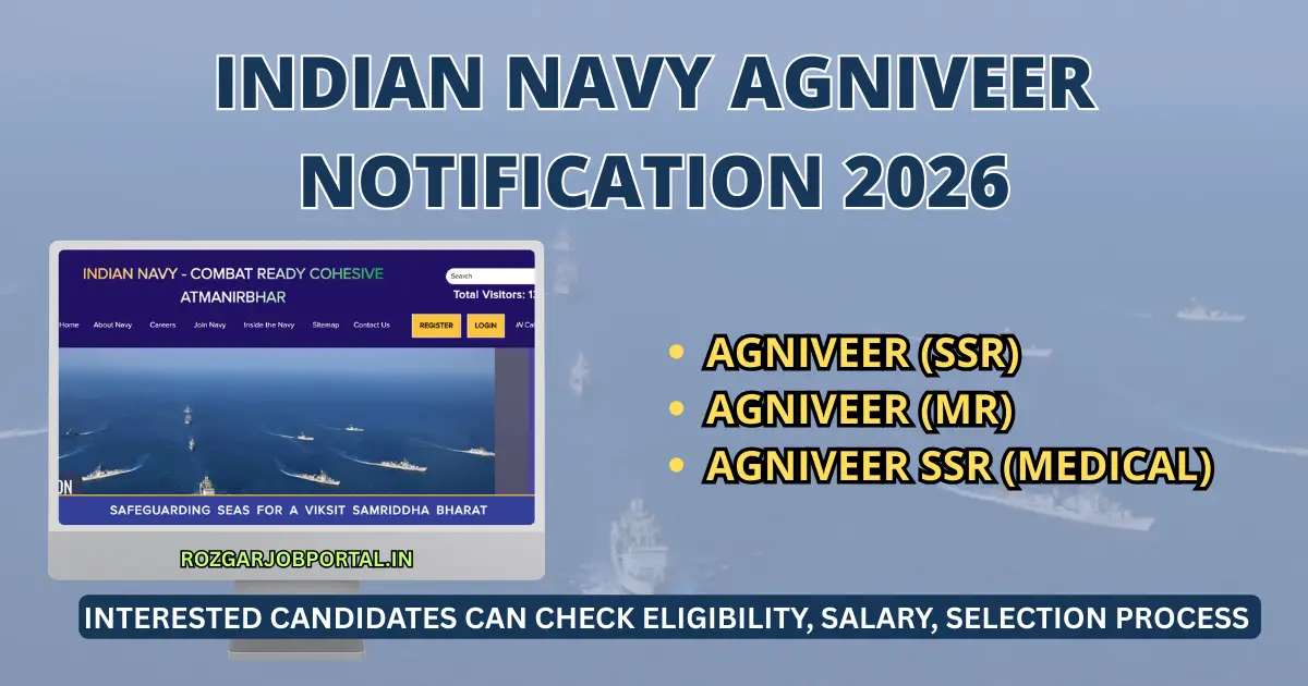 Indian Navy Agniveer Notification 2026