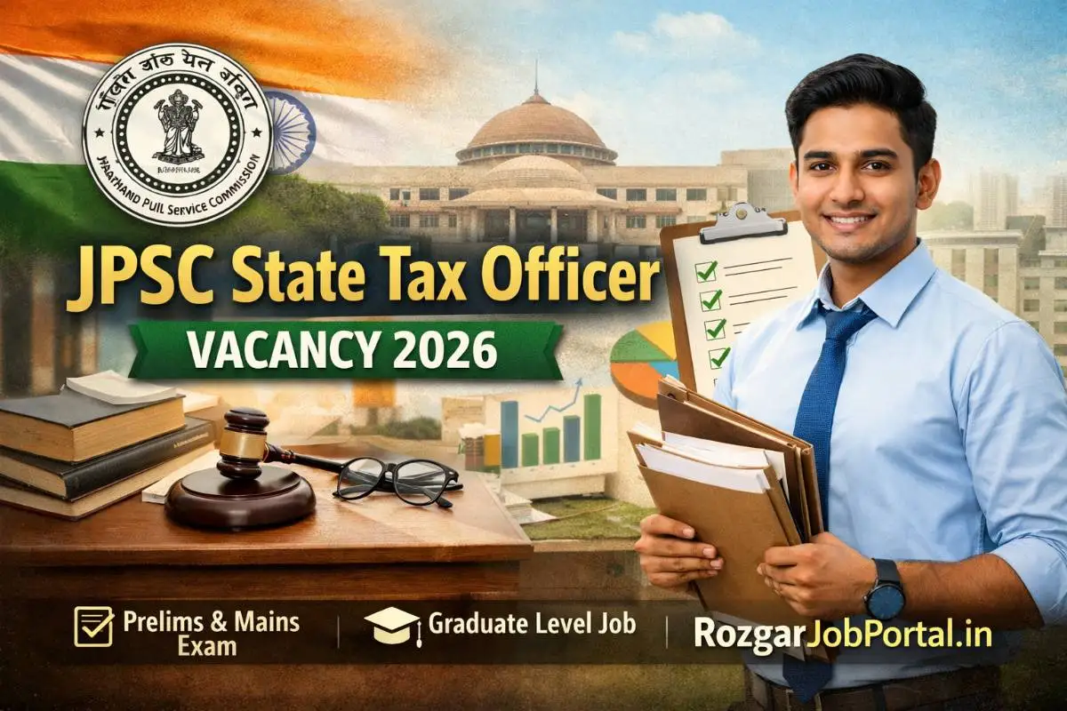 JPSC State Tax Officer Vacancy 2026