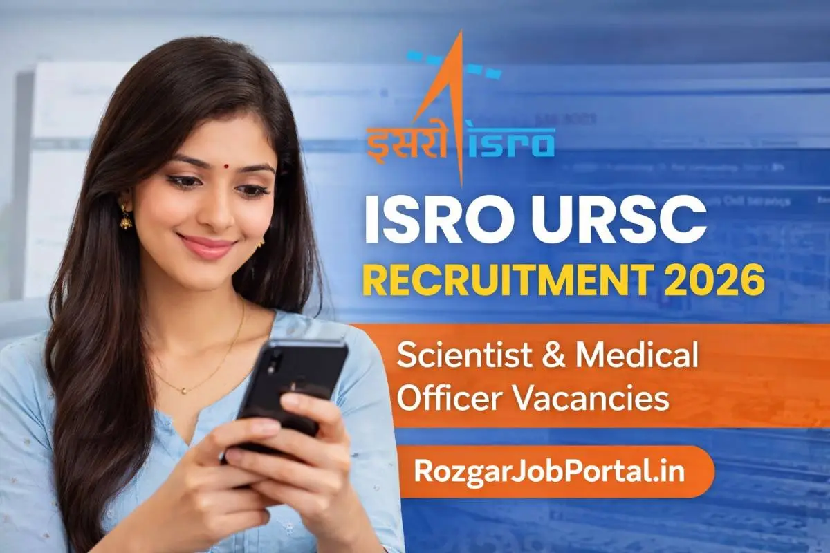 ISRO URSC Recruitment 2026 Scientist Engineer Medical Officer Vacancy Apply Online