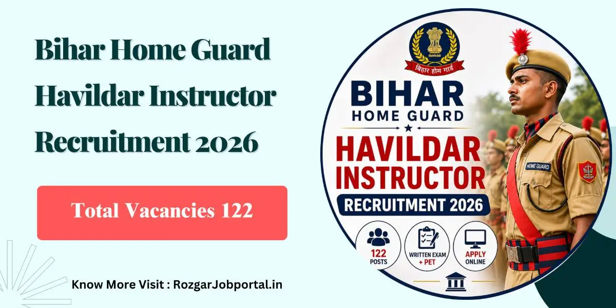 Bihar Home Guard Havildar Instructor Recruitment 2026