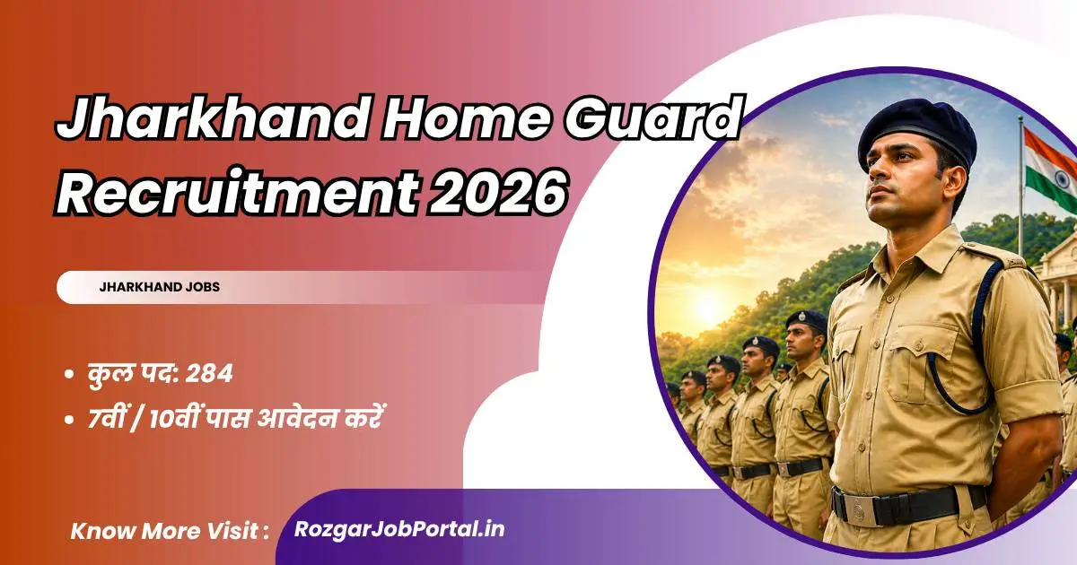 Jharkhand Home Guard Recruitment 2026