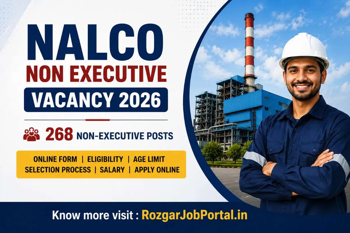 NALCO Non Executive Vacancy 2026 image