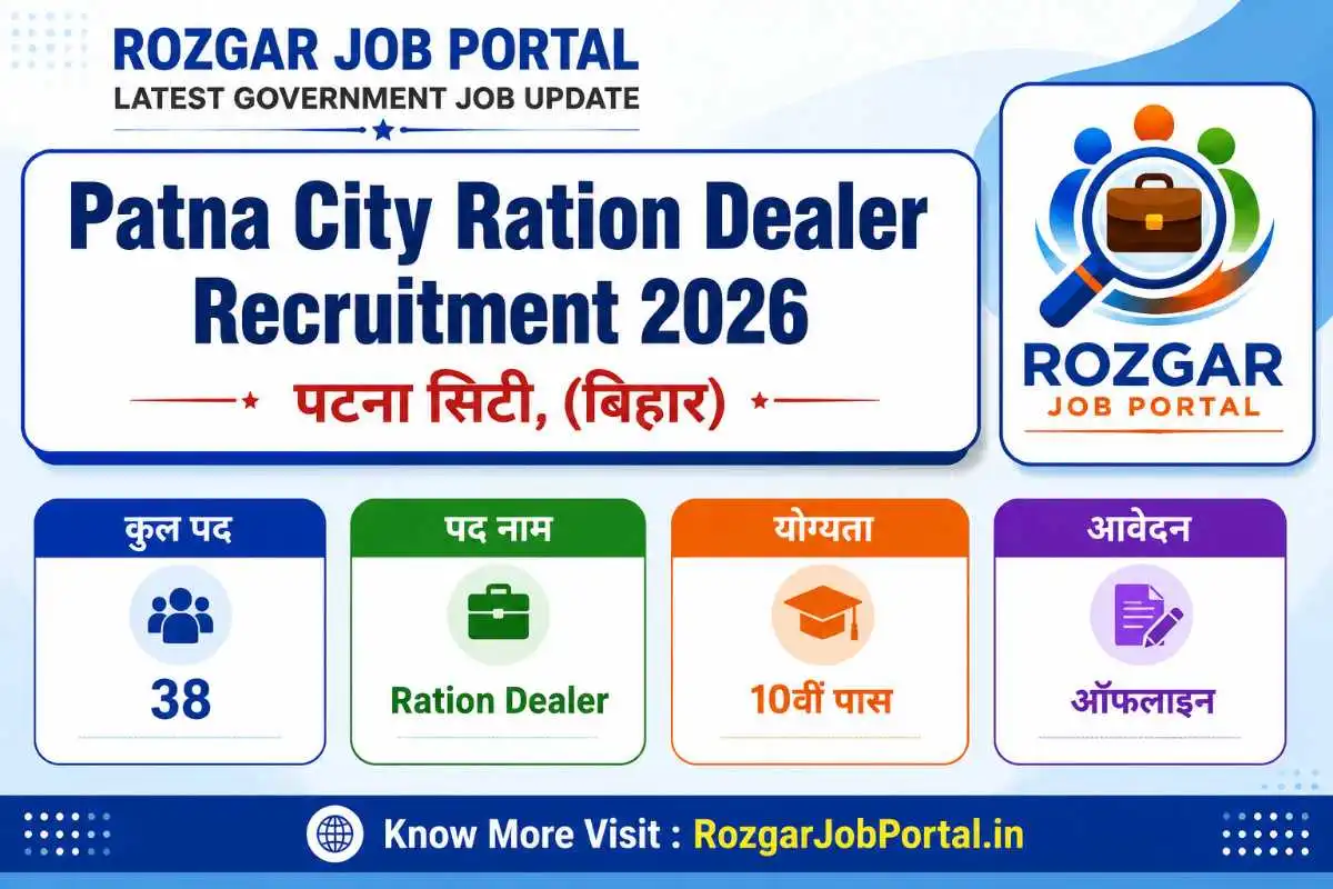 Patna City Ration Dealer Recruitment 2026