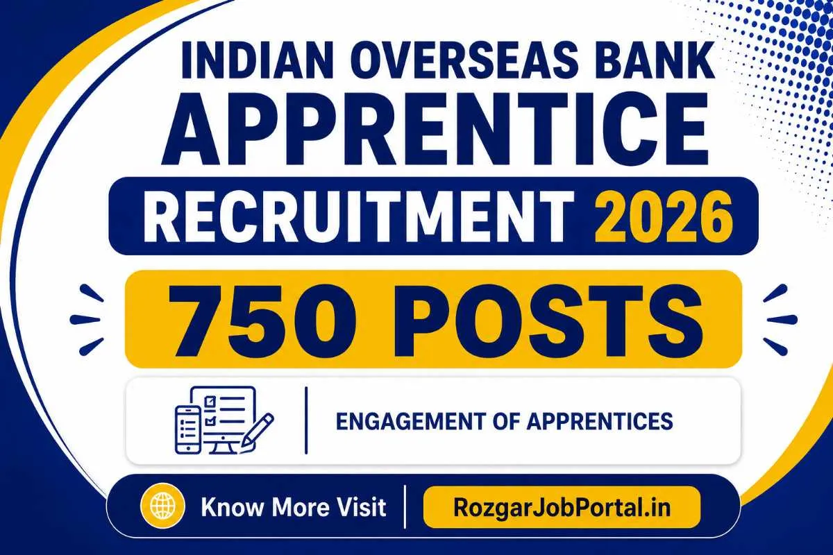 Indian Overseas Bank Apprentice Recruitment 2026