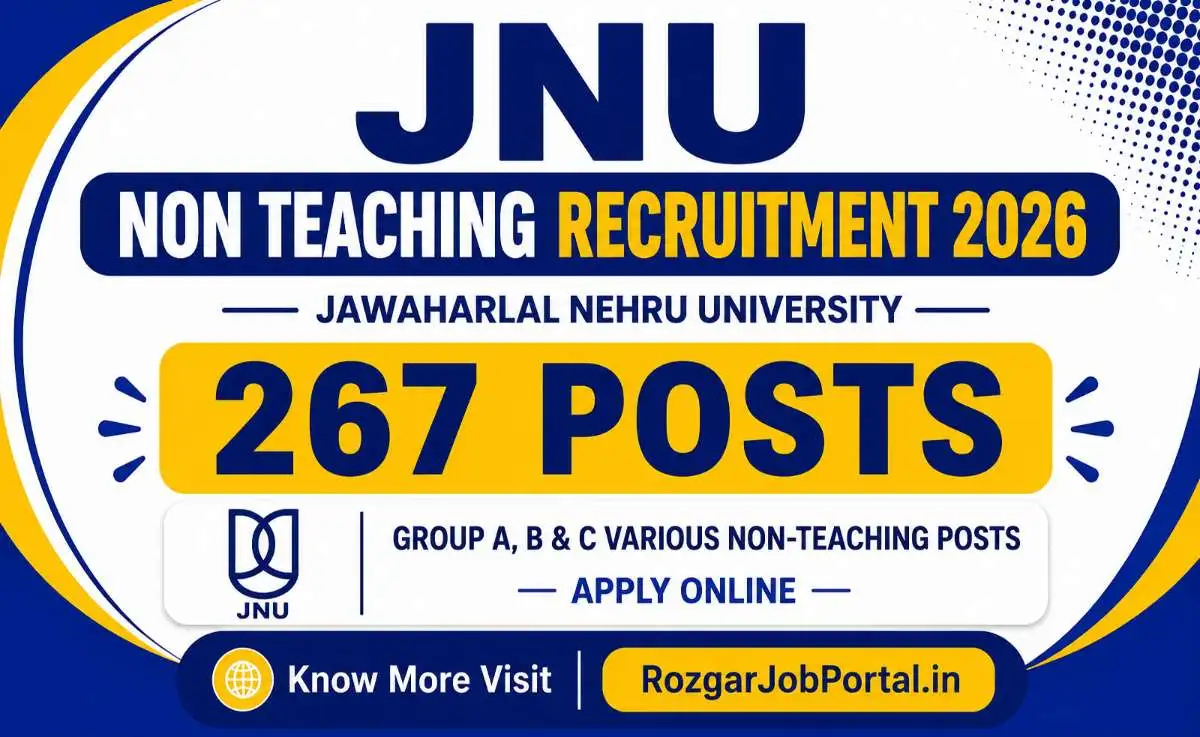 JNU Non Teaching Recruitment 2026