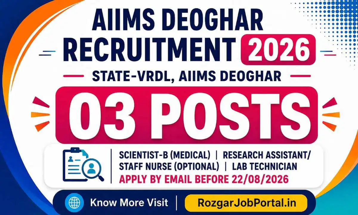 AIIMS Deoghar Recruitment 2026