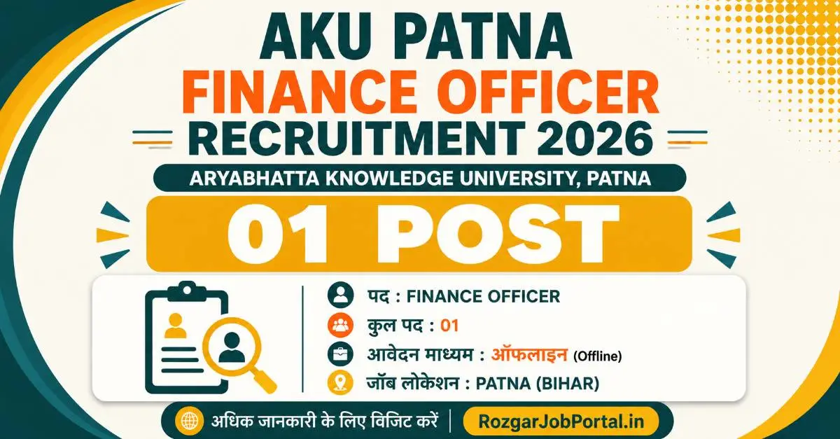 AKU Finance Officer Recruitment 2026