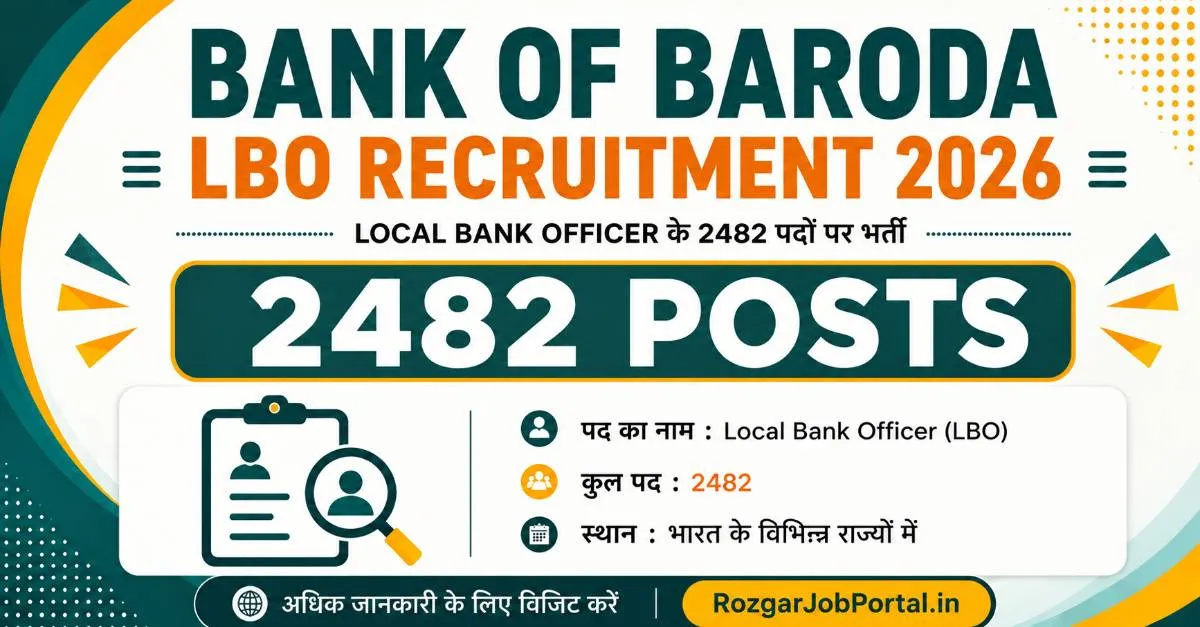 Bank of Baroda LBO Recruitment 2026